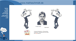 Desktop Screenshot of matheschmidt.de