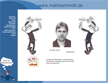 Tablet Screenshot of matheschmidt.de