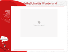 Tablet Screenshot of interaktiv.matheschmidt.de